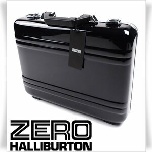 新品1円～★定価6.9万 ZERO HALLIBURTON ゼロハリバートン USA製アタッシュケース ビジネスバッグ PC 黒 ブラック ダイヤルロック◆9279◆