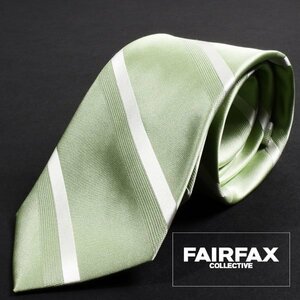 新品1円～★定価1.2万 FAIRFAX フェアファクス 日本製 シルク絹100％ネクタイ 伊勢丹 ハンドメイド 正規店本物 ◆2292◆