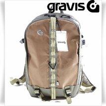 新品1円～★gravis グラビス BACK PACK BAG バッグ パック バッグ デイパック グレー ベージュ 軽量 ◆2580◆_画像1