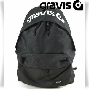 新品1円～★gravis グラビス BACK PACK BAG バッグパック バッグ デイパック GATE ゲート 黒 軽量 ◆2589◆