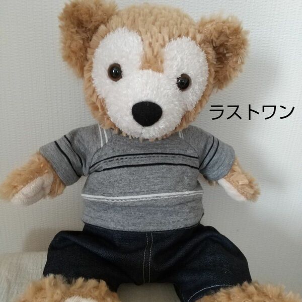 ハンドメイド ダッフィー ぬい服 Tシャツ １枚 裏ダンダン