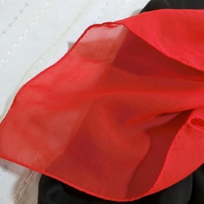  Y67★館内 接客 イベント 制服風 ④点フルセット★赤色スカーフ★超ミニ スーツ系の画像2