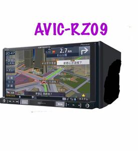 即決★Pioneer カロッツェリア 楽ナビ AVIC-RZ09 2017地図/フルセグTV/Bluetooth/DVD/CD/SD HDMI //メモリーナビ////