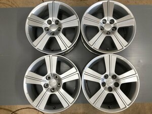 ◎傷少美品 ENKEI スバルSH系フォレスター純正 16inch 6.5J +48 100 5H 4本セット 検) レガシィ インプレッサ XV BRZ SH5 SJ5 エンケイ製