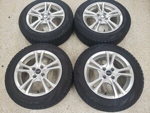 ◎すぐ使えますイボ残し 175/65R15 175/65-15 良品15in 6.5j +45 100/4H 検） アクア アクシオ フィールダー ヴィッツ フィット スイフト