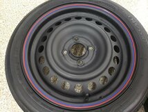 ◎引っ張りツライチ狙い DAYTONA風 ホンダ純正 スチール 15inc 6J +50? 100/4H ブリヂストン 165/55R15付 軽カスタム N-BOX N-WGN N-ONE_画像6