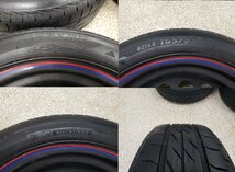 ◎引っ張りツライチ狙い DAYTONA風 ホンダ純正 スチール 15inc 6J +50? 100/4H ブリヂストン 165/55R15付 軽カスタム N-BOX N-WGN N-ONE_画像4