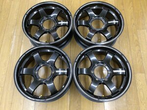 ☆傷小美品 ハイエース 200系 RAYS VOLK RACING TE37SB 17インチ 6.5J+38 139.7/6H