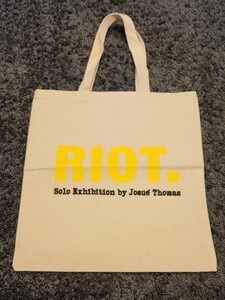 未使用 GALLERYDEPT ギャラリーデプト Riot Canvas Tote Bag ライオット キャンバス トートバッグ ② オフィシャルサイト並行輸入品