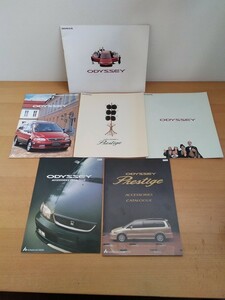 # HONDA Odyssey 95.12 96.9 97.10 catalog Junk 6 pcs. set sale Yahoo auc only exhibition certainly commodity explanation obligatory reading 