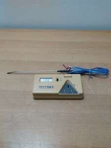 # HAKKOO THERMO METER 191 通電確認済み 現状品 はんだごて温度計 デジタル温度計 ヤフオクのみ出品 必ず商品説明必読