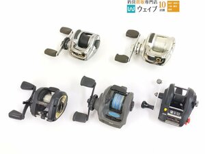 ダイワ HG チヌチェイサー、シマノ チヌマチック 1000EV・タナトル デミ、リョービ V3 マグテック 他 計5点 ジャンク品