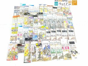 がまかつ ササメ ダイワ ミサキ 他 ヒラメ マゴチハタ 仕掛 フック 等 35点 大量セット 未使用品