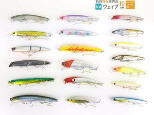 ロンジン フランキー 145mm 37g F・ダイワ モアザン スイッチヒッター F・タックルハウス チューンド k-ten M.NINO 等 計19個