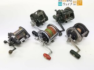 ダイワ ミリオネア マグサーボ SS40、オリムピック ストロング61、リョービ AD棚チェッカー 80 他 計5点セット ジャンク品