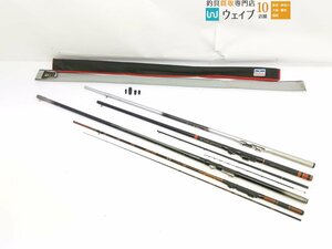 ダイワ HX 飛竜 クロダイ 2-45UM-V、アルファタックル アルファエース ヘチ 210、スズミ ヘチ 180 他 計4点