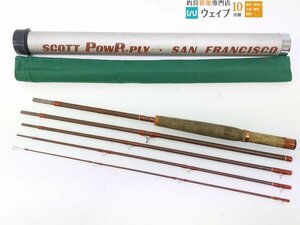 Scott スコット POWE-PLY 7’5’’ WF-5F 2 3/4oz #575-5770 ブラウングラス