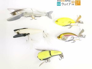 deps デプス イヴォーク ゼロ 120・NZクローラー Jr、レイドジャパン ダッジ、ガンクラフト ジョイクローラー 178 計5点