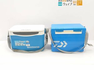 シマノ フリーガ ベイシス 26L UZ-026N ・ ダイワ クールライン 2 S 2000 計2点 中古