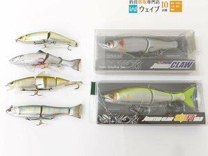 ガンクラフト 鮎邪 ジョインテッドクロー シフト 183、ジャッカル スライド 他 計6点 未使用＆美品＆中古品