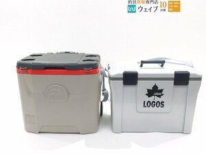 igloo イグルー QT8 ローラー クーラーボックス・ロゴス アクションクーラー 計2点 中古