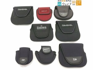 シマノ PC-030L リールケース・ダイワ アルトモア 等 リールガード リールカバー 計8点中古