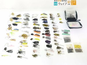 OSP、Dスタイル、アイマ 他 スピナーベイト バスベイト ラバージグ 等 計60個以上 中古品