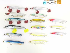 デュエル ハードコア ヘビーショット 125S・105S、シマノ サイレントアサシン 125S、ジャッカル ビッグバッカー 他 計15点