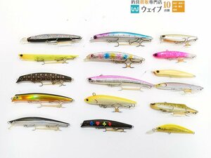 デュオ ベイルーフ マニック 135、バレーヒル 邪道 ヨレヨレ、ima × エクリプス サスケ 140SSP 裂波等 ソルトルアー 計16点