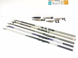 シマノ ハイパワーX 潮時、シマノ ホリデー 磯 3-540、NFT パワーループ スーパー 小磯 06-540 等 計5本セット