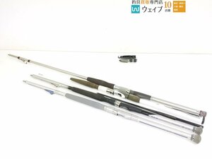 ダイワ HZ IL 島影ビシ 120-160 ※注あり・IL 岬 50-350・IL 岬 80-350、シマノ IGハイスピード トライトン EV 50-360T 計4本