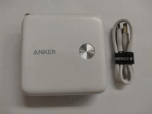 ■アンカー Anker PowerCore Fusion 10000 A1623 モバイルバッテリー ACアダプター 充電器 純正 タイプA to C USBケーブル付き C