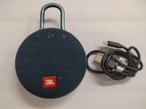 ■JBL Clip 3　クリップ3 Bluetooth対応 防水 ウォータープルーフ ポータブル スピーカー 社外 USBケーブル付き C