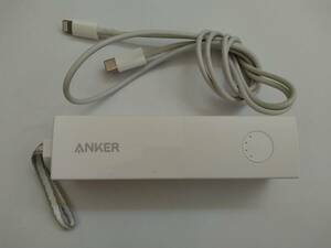 ■アンカー Anker 511 Power Bank (PowerCore Fusion 5000) 急速充電器 モバイルバッテリー A1633 社外 Type-C to ライトニングケーブル C