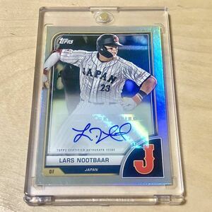 【マグホ入り】ヌートバー 直筆サインカード フォイル版 Topps WBC World Baseball Classic レリックオート relic autograph LARS NOOTBAAR