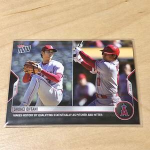 【大谷翔平】2022 Topps Now #1023 Shohei Ohtani エンゼルス Angels オンライン限定受注生産カード MLB メジャーリーグ