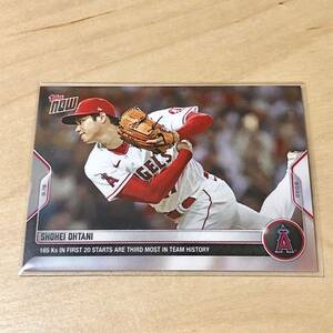 【大谷翔平】2022 Topps Now #715 Shohei Ohtani エンゼルス Angels オンライン限定受注生産カード MLB メジャーリーグ