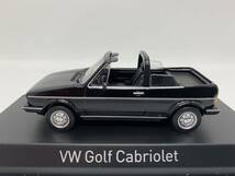 ノレブ 1/43 ゴルフ カブリオレ VW Golf Cabriolet 1981 Black J04-04-060_画像2