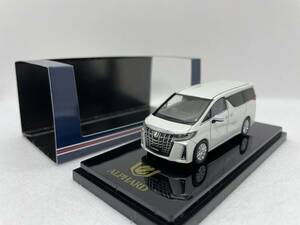 ホビージャパン 1/64 トヨタ Hobby Japan Toyota ALPHARD 2.5 S H30W TYPE GOLD HJ643012AW White J08-1-041-2