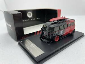 IM Inspire Model 1/64 フォルクスワーゲン VW T1 Kombi ADVAN #29 ブラジル J08-1-221