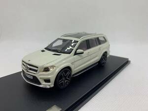 GLM 1/43 メルセデスベンツ Mercedes-Benz AMG GL63 X166 2013 White J04-01-300-2