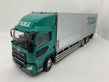 京商 1/43 UDトラックス Quon JP TRANSPORT TOLL トラック J03-1-037_画像1