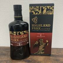 空き瓶※観賞用※ハイランドパーク ヴァルキリー 700ml 45.9% ウイスキー HIGHLAND PARK VALKYRIE 管番:SH1_画像1