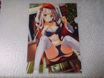 倉澤もこ Xmas　Art　Selection メロンブックス特典クリアファイル_画像1