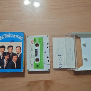 ★ジャッキー吉川とブルー・コメッツ★ベスト・ヒット★カセットテープ★中古品★紙ケース、本体ラベルに押印あり★紙ケース傷み