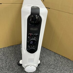 109159◎DeLonghi デロンギ アミカルド オイルヒーター RHJ35M1015-BK 白 黒 説明書有