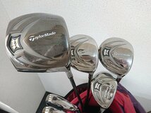 107265*TaylorMade テーラーメイド XR ゴルフクラブ12本セット フレックスSR/R キャディバッグ付き_画像2