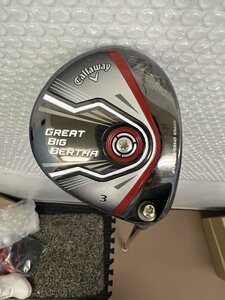 ◆《D535》94842 Callaway GREAT BIG BERTHA 3W15° BB005 フレックスSR