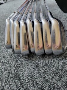 109852。MIZUNO ミズノ S-10 アイアン 3-9.P 8本セット