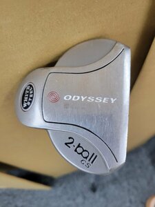 108864。ODYSSEY オデッセイ WHITE STEEL 2-BALLcs パター 33インチ